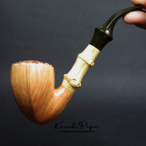 freehand bamboo briar pipe